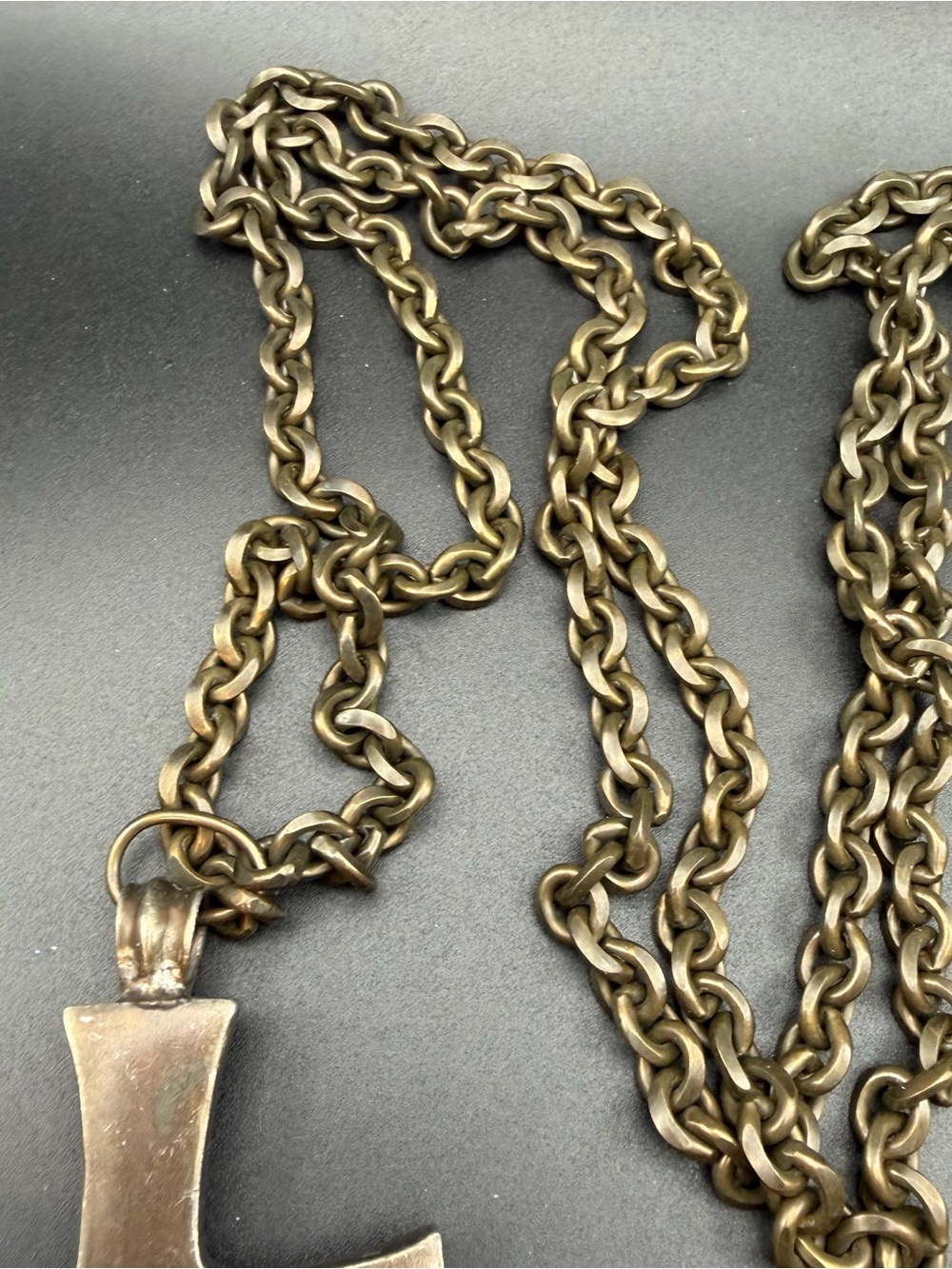 Vintage DKCo Donna Karan Runway Cross chain pendant #F37 - Picture 6 of 11